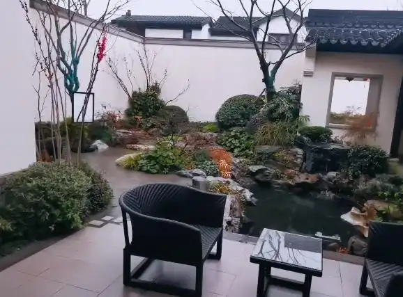 中式风格别墅庭院设计