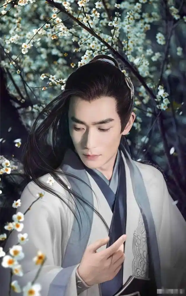 网上经常将看一个男生是否是真帅哥,就看他是否是寸头,而古装的扮相