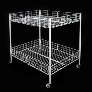 慕美帝斯促销花车货架特价甩货车服装展示售货架流动推车商场超市