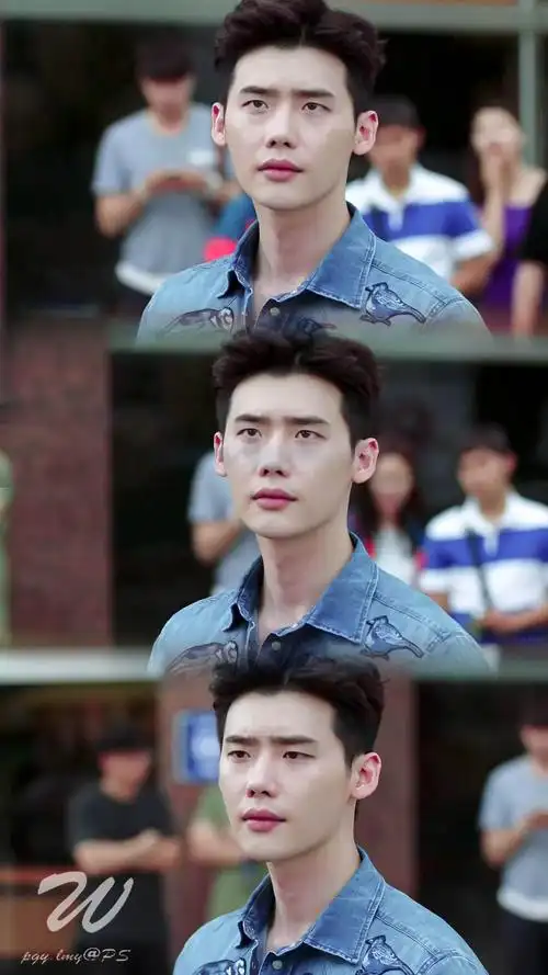 w两个世界# #李钟硕# 壁纸(cr:蓝色蒲公英lmy)