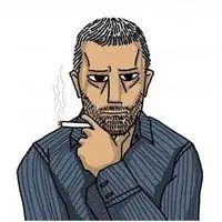 沧桑纯爷们头像_微信头像图片大全