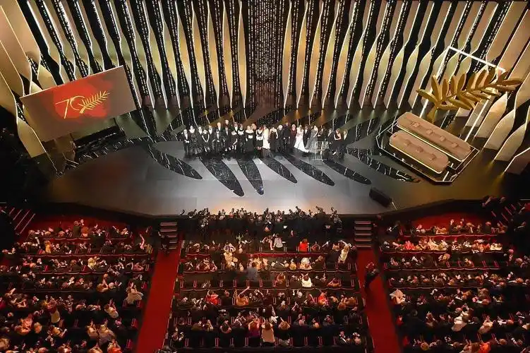 直击:第70届戛纳电影节闭幕式内场