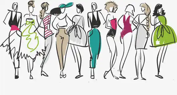 手绘/卡通 卡通元素 > 时装表演 收藏 [声明] 觅元素所有素材为用户