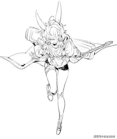 二次元动漫人体人物素材参考分享