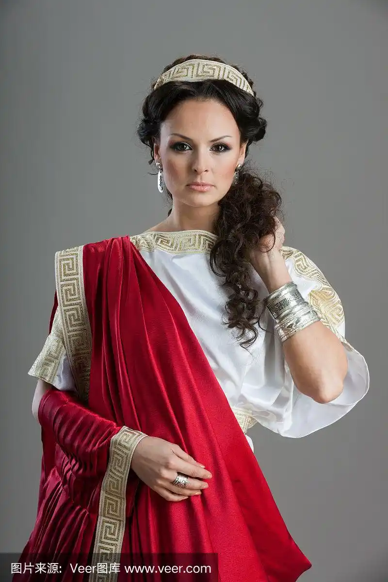希腊,女人,女神,古罗马,宽外袍