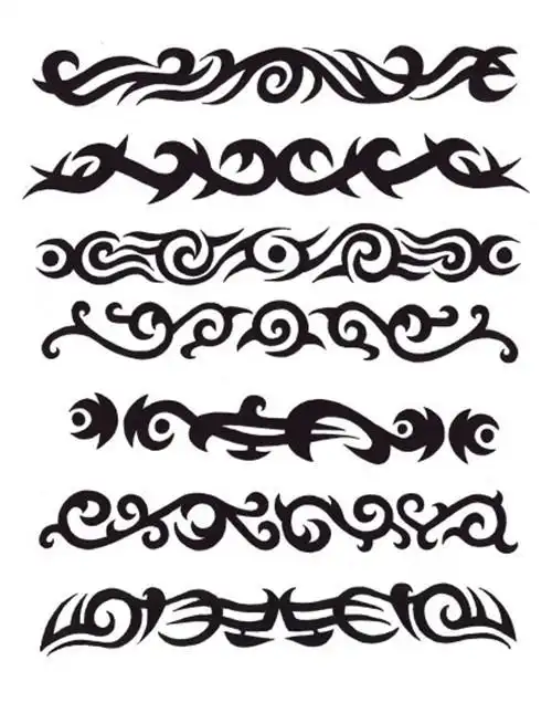 个性臂环纹身手稿素材合辑