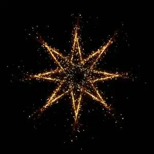 黑色颗粒星星背景图片