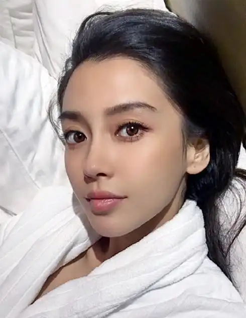 素颜的杨颖原来真的可以这么的美