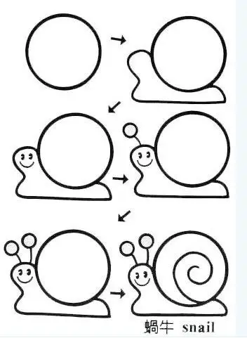 周末亲子时光好伴侣幼儿简笔画教程老师家长收藏喽