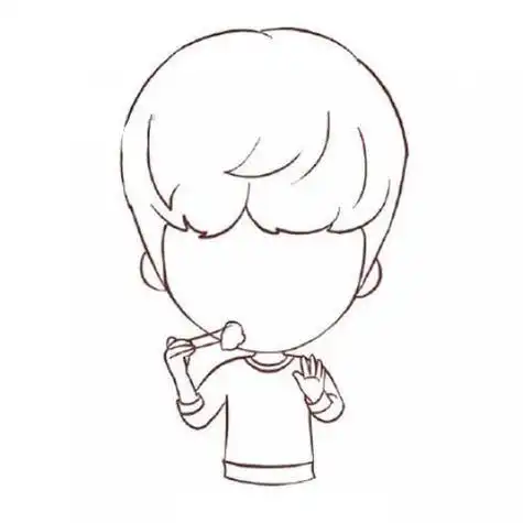 朱正廷q版人物简笔画