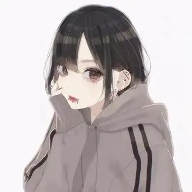 漫画图片女生手绘头像高清好看的高冷手绘女头图片