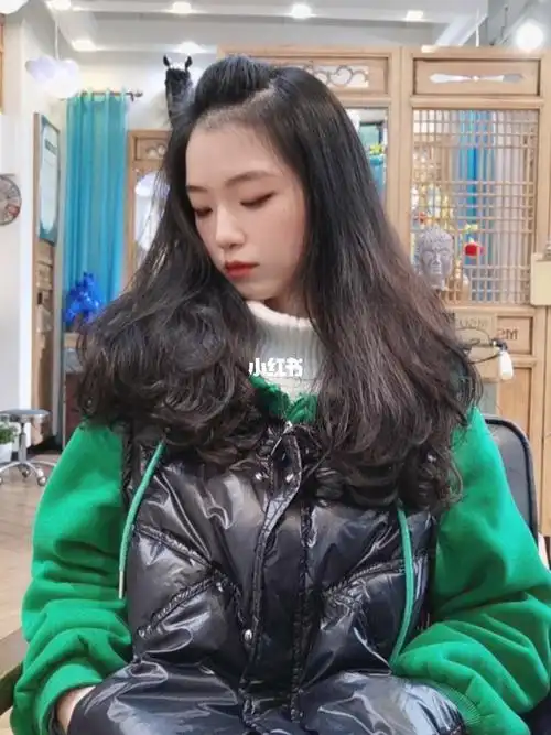 自然吹干无须打理懒人发型