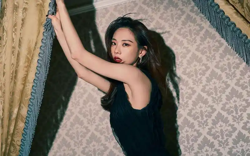 王霏霏黑天鹅性感图片桌面壁纸