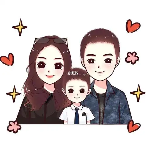 微信头像‖情侣头像‖全家福头‖一家三口一家四口一家五口…………你