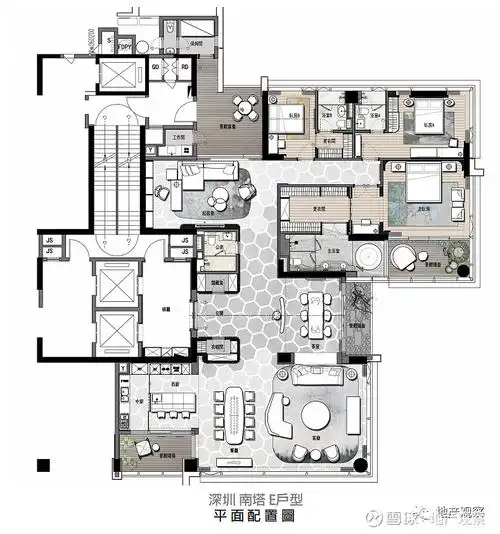 大平层这样设计去化更容易