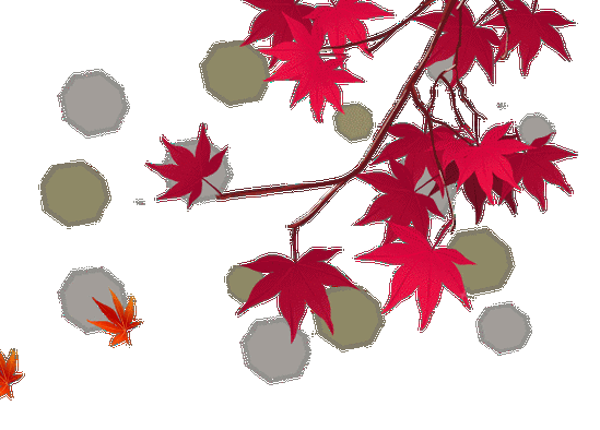 透明gif花草素材