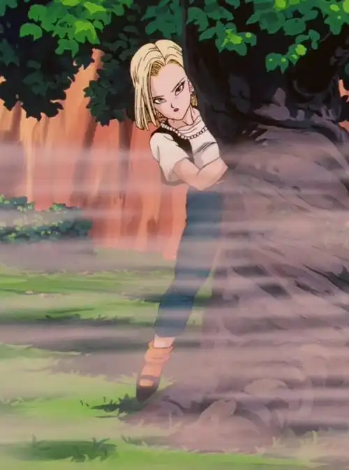 动画《龙珠z》人造人篇/沙鲁篇人物全景动画原画(十八)