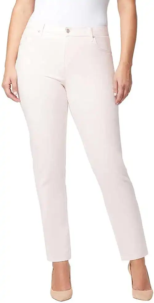 女士amanda弹力牛仔锥形牛仔裤尺码418平均长度7874cm内缝长