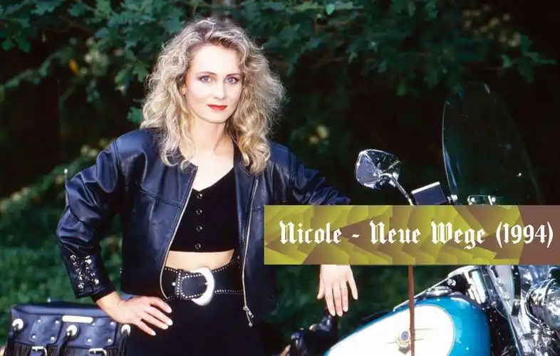 德国美女歌手妮可(nicole seibert) 94年现场版金曲《新路 (neue wege