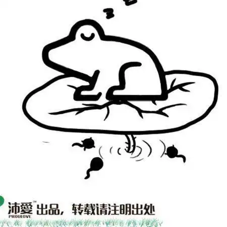 青蛙冬眠时简笔画过程