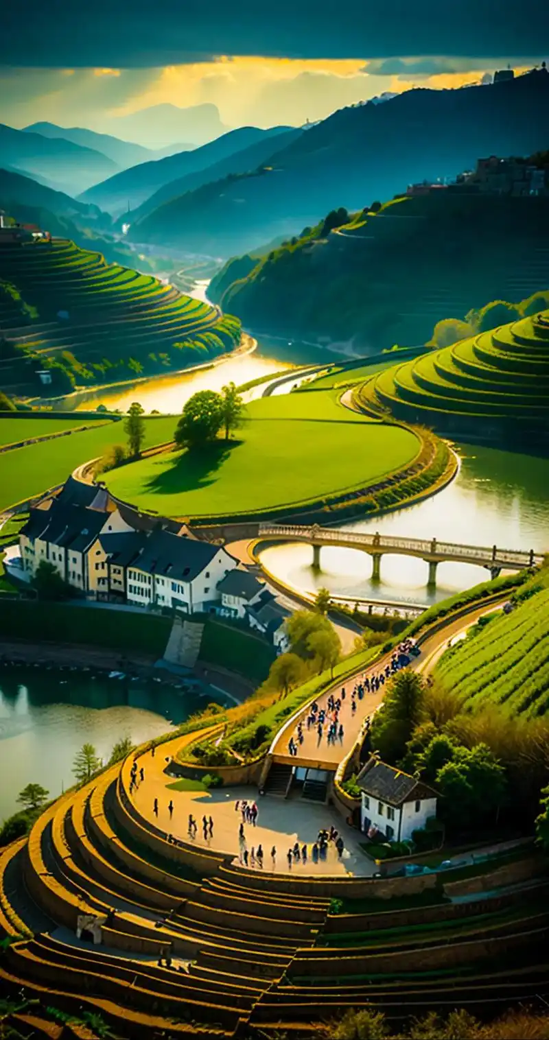 看山看水看中国.回首一起走过的风景,依然那样熟悉;细数深秋的 - 抖音