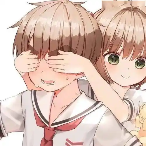 动漫情头丨不明显学院风情侣头像