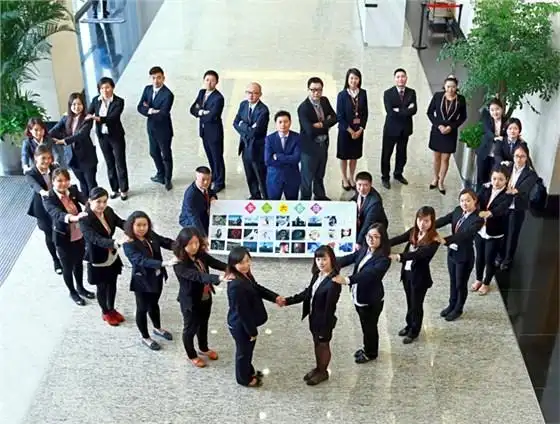 这种成都集体照的创意体现在团队精神,这个团队展现出来的就是一种