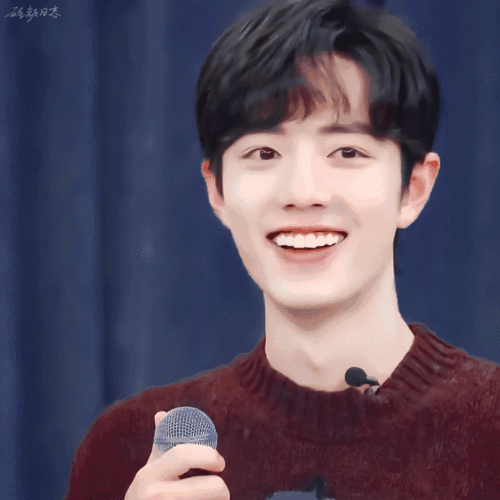 有种心动叫肖战的笑容杀,分分钟融化掉你的心,太治愈了