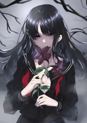 黑长直发的动漫人物(动漫里黑长直会非常受宅男们的喜爱)