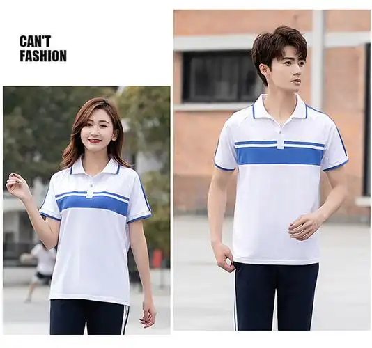 春夏季新款中学生校服高中生短袖校服初中毕业班服运动小学生校服