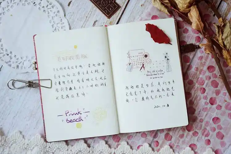 新手如何做手账网红手帐可爱图