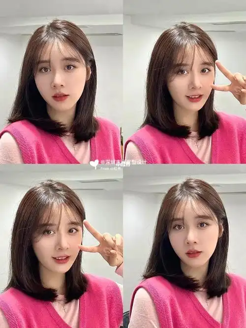 圆脸方脸发型推荐2022爆款纯欲齐肩锁骨发