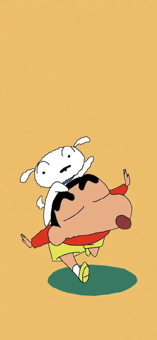 今日份的蜡笔小新手机壁纸新鲜出炉98全都是无印良品78#微博动漫