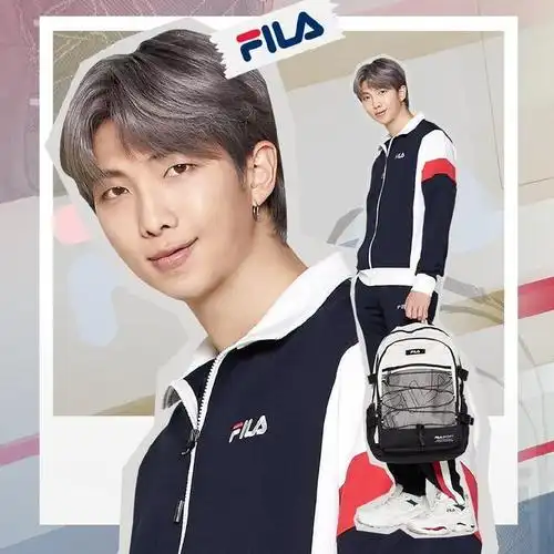 fila&bts成员个人版本画报&团体画报释出
