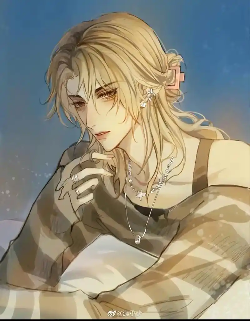 感觉这个歌配上这一组图片很有感觉#吴青峰#忧愁#画师wb涯小 - 抖音