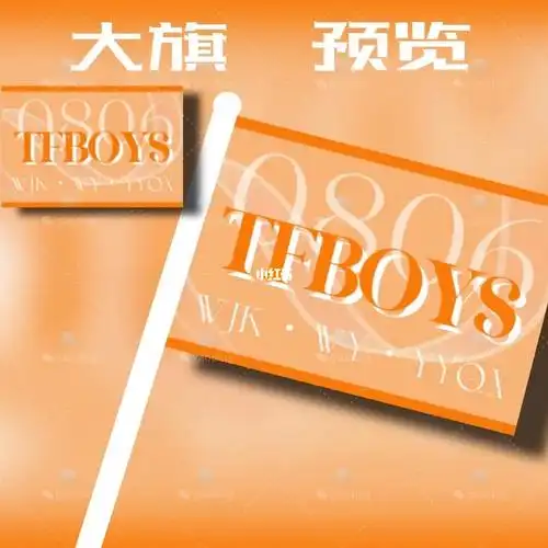 大旗  #手摇旗  #线下  #应援  #约稿  #tfboys  #饭圈约稿
