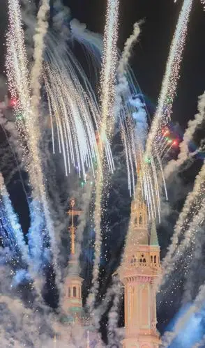 2021最新迪士尼城堡唯美烟火,图片大全,高清,图库-回车桌面