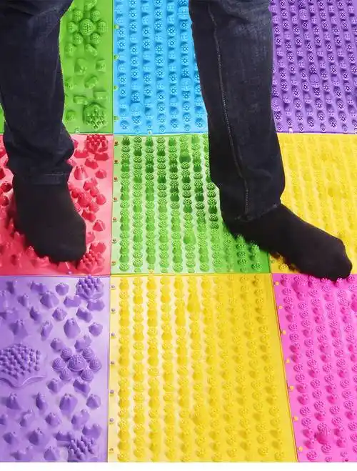 指压板小竹笋圆形指压板超痛版脚部足底按摩垫跑男小竹笋家用冬笋压