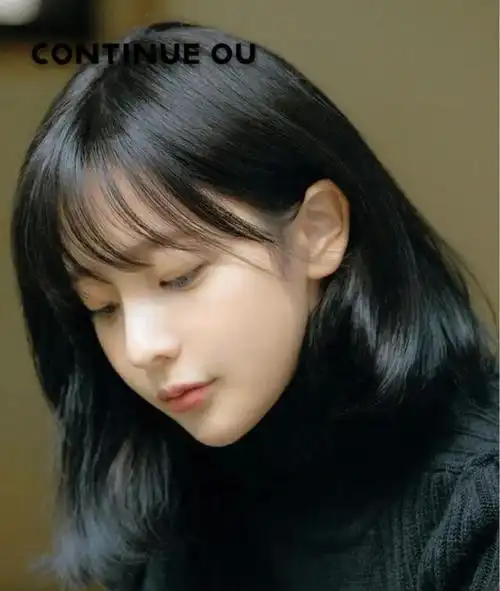 你是什么脸型就选哪种刘海选对了减龄又好看