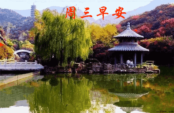 周三早晨好,崭新的一天开始