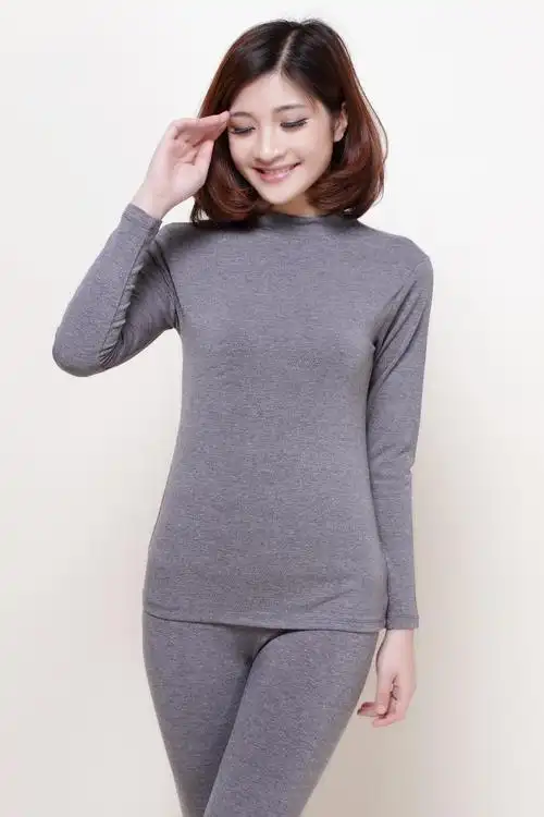 厂家直销 库存秋冬女士保暖内衣套装 美体保暖塑身打底套装内衣