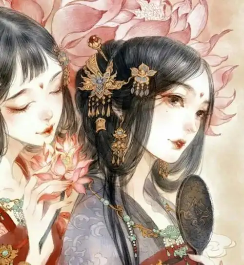 古风闺蜜头像|矜丝婉带愿与你共簪