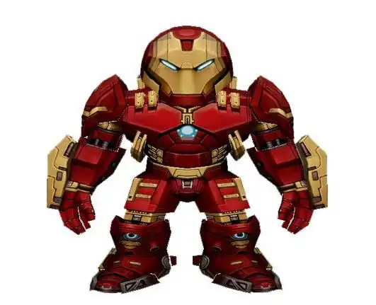 钢铁侠反浩克装甲q版纸模型