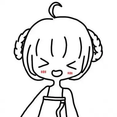 图片可爱卡通女孩哭的表情简笔画图片卡通人物简笔画女孩呆萌q版人 简