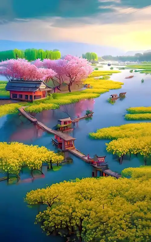 春暖花开,最美江南