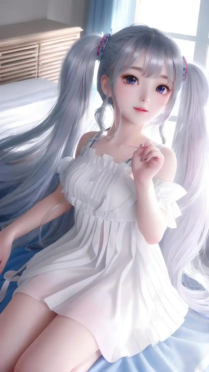 手机壁纸.#动漫少女 #二次元图片 #甜美萝莉 #手机屏保 - 抖音