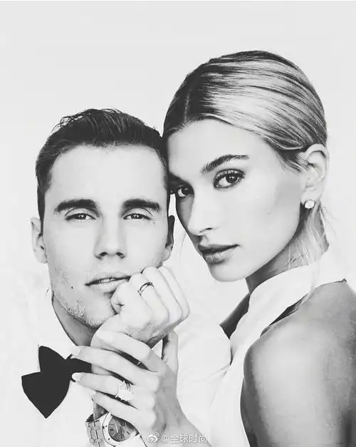 比伯结婚照#justin bieberhailey baldwin 终于举办婚礼啦!