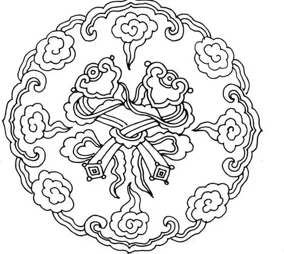 祥云花纹图腾矢量设计ai格式