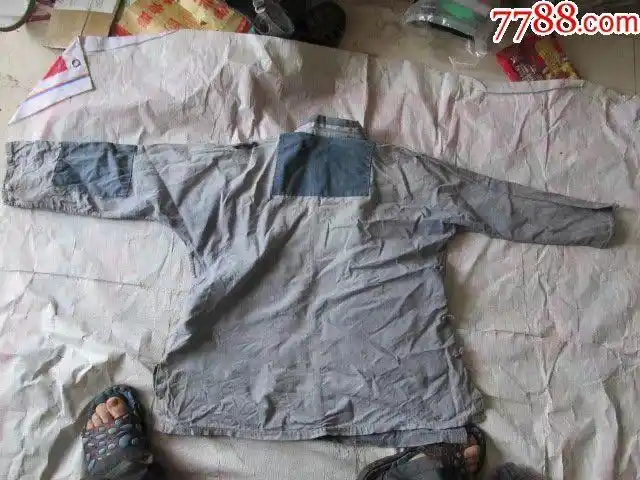 怀旧民国补丁大襟衣