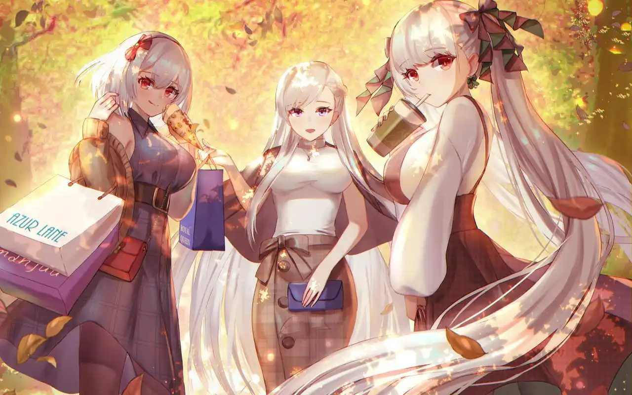 碧蓝航线动漫美女高清桌面壁纸